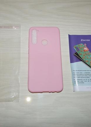 Силіконовий чохол zorrov для xiaomi redmi note 8