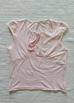 Майка, тонка, пудрова,