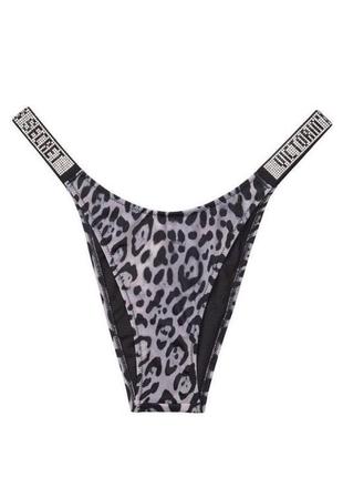 Victoria's secret оригінал купальник з push-up shine стрази леопард4 фото