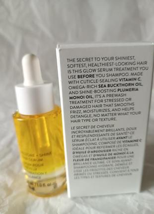 Goop beauty goopglow restore + shine hair serum восстанавливающая сыворотка для волос, 30 мл3 фото