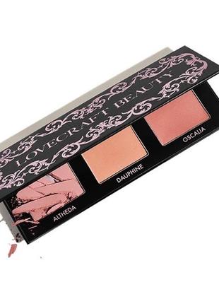 😍оригинальная палетка румян lovecraft beauty😍