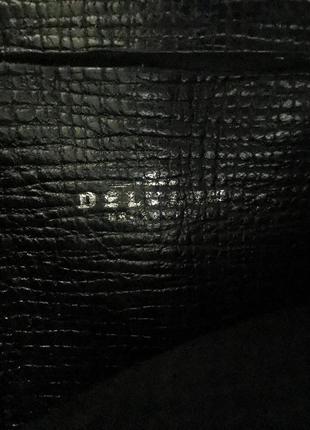 Delvaux cerceau vintage bag кожаная сумка6 фото