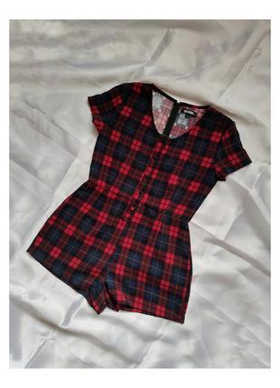 Ромпер, комбінезон в клітину від missguided