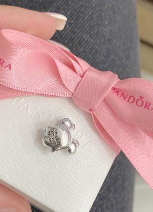Pandora срібний шарм s925 ale на браслет пандора pandora міккі міні2 фото