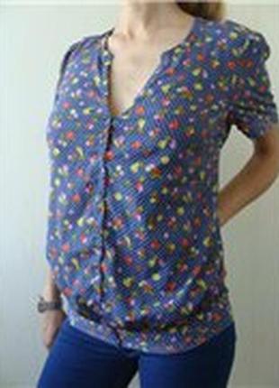 Яскрава сорочка fat face (індія) р. 10 або s/m