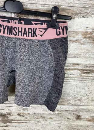 Женские спортивные шорты gymshark леггинсы капри тайтсы лосины swoosh dri fit майка топ3 фото