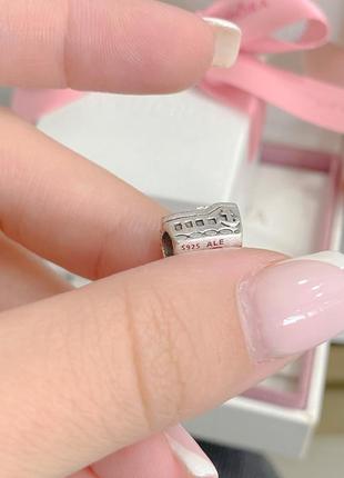 Pandora серебряный шарм s925 ale на браслет пандора pandora кораблик