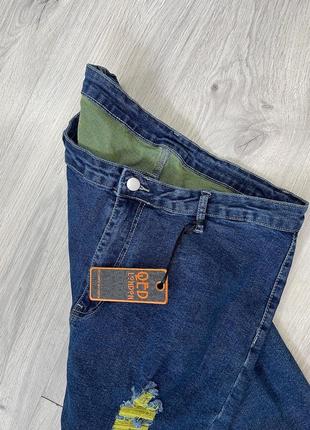 Крутые рваные джинсы2 фото