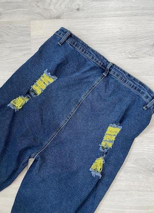 Крутые рваные джинсы6 фото