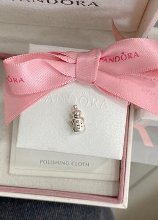 Pandora серебряный шарм 925 на браслет пандора pandora соска