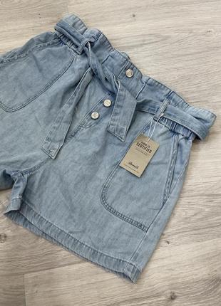 Джинсовые шорты denim bershka 3