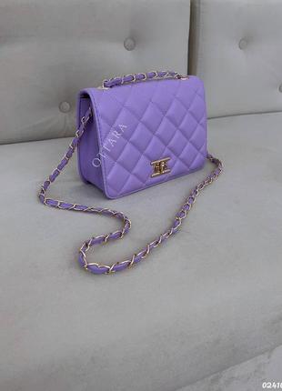 Сумка жіноча клатч лавандова фіолетова бузкова сумочка жіноча лаванда сумочка женская сиреневая фиолетовая опт дроп3 фото