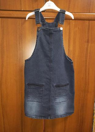 Джинсовый сарафан фирма pepco