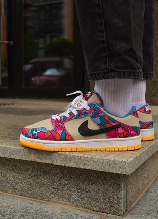 Чоловічі кросівки nike sb dunk low parra