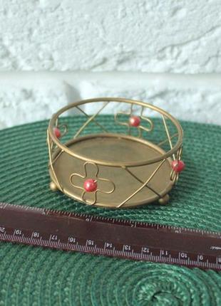 Тарілочка для свічки та ін.