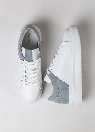Кеди білі 'air' шкіряні/ кеды белые 'air' кожа- жіночі кожа