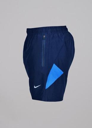 Мужские брендовые спортивные шорты nike (найк) (7211-2), мужские повседневные, беговые. чоловічі шорти