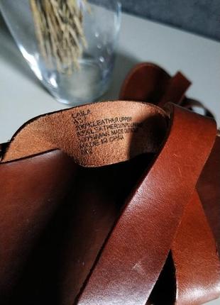 Кожаные босоножки pure london6 фото
