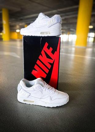 Nike air max 87 just do it white чоловічі білі кросівки найк аір макс