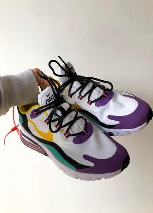 Nike react 270 multicolor 1 женские кроссовки найк8 фото