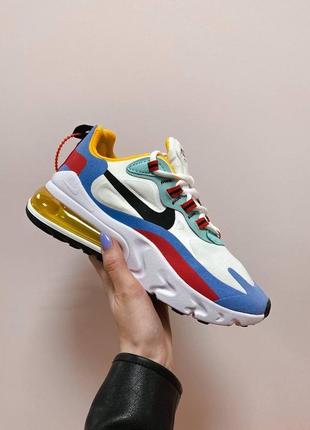 Nike react 270 multicolor 4 женские кроссовки найк