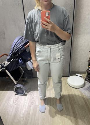 Mom джинси мом zara