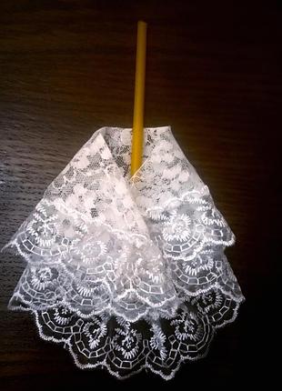 Серветки хусточки для свічок і обручок на вінчання платочек для колец салфетка на свадьбу