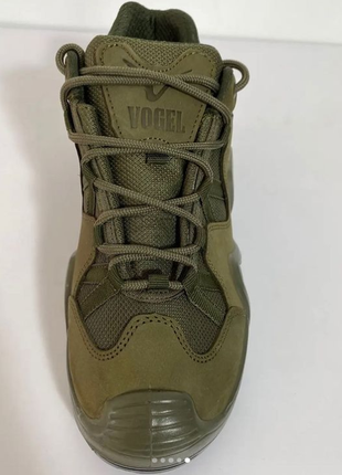 Тактичні гомілкові кросівки черевики оливи vogel nubuk🔰5 фото