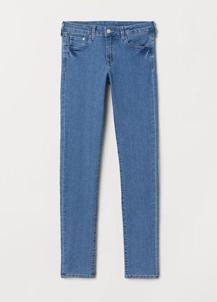 Завужені джинси блакині жіночі 26/30 і  31/32 h&m