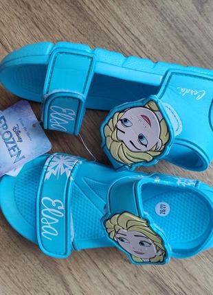 Детские сандали босоножки р.22/23 холодное сердце эльза disney