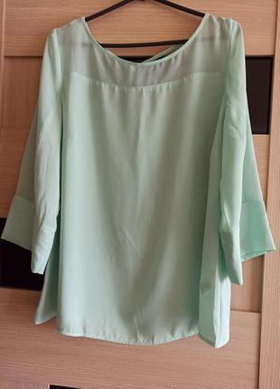 М'ятна блуза