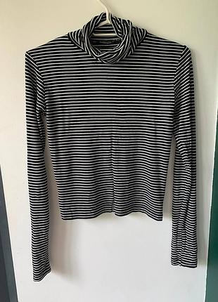 Базовий гольф / водолазка zara смугастий матроска