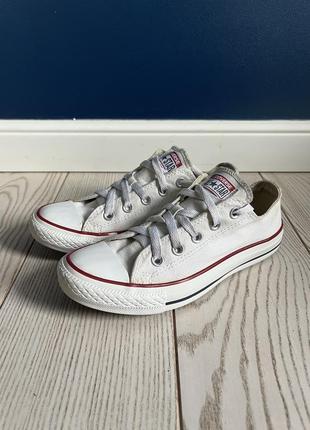 Кеді converse all star білі