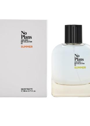 Zara no plans summer edt 80ml1 фото