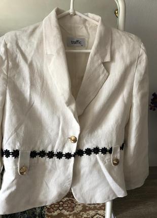 Льняной жакет traffic