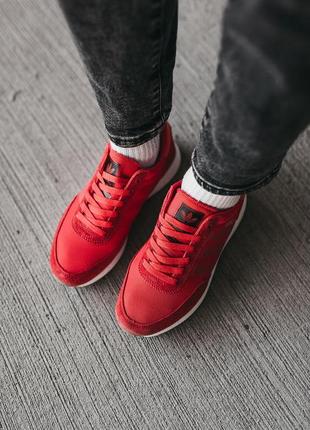 Жіночі кросівки adidas iniki red.4 фото