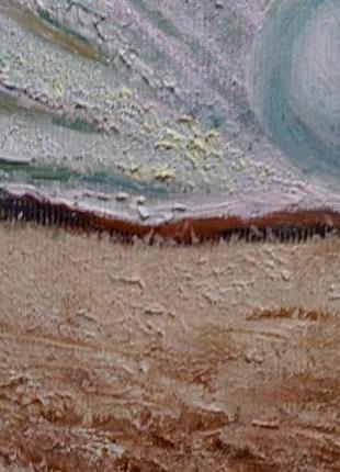 Картина маслом "перлина біля моря"5 фото
