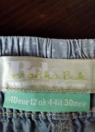 Стильные коттоновые шорты  "bershka "бангладеш6 фото