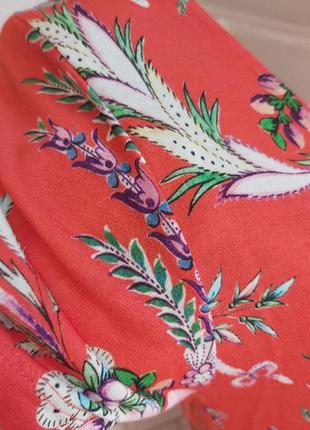 Фірмове joe browns плаття міді зі 100% віскози в барвистий квітковий принт, розмір л-ка7 фото