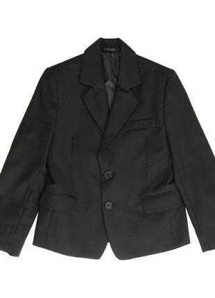 Пиджак школьный черный 717116003 школьная форма2 фото