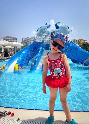Дитячий купальник мінні маус minnie mouse