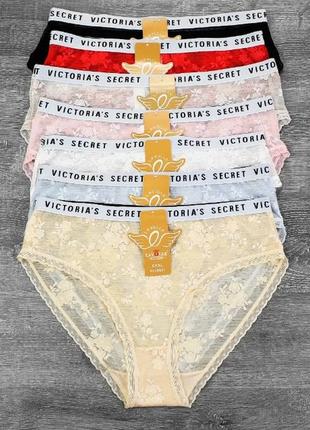 Трусики сліпи - victoria's secret - сліпи / бріфи victoria's secret тонкий пояс - мережево