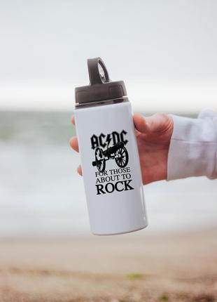 Пляшка для води ac/ dc