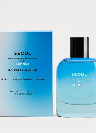 Zara seoul summer edt 80ml1 фото