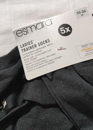 Набір 10 пар жіночих носків і сліди esmara, розмір 35-384 фото