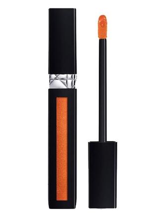 Dior rouge dior liquid блиск для губ відтінок:635 copper lava