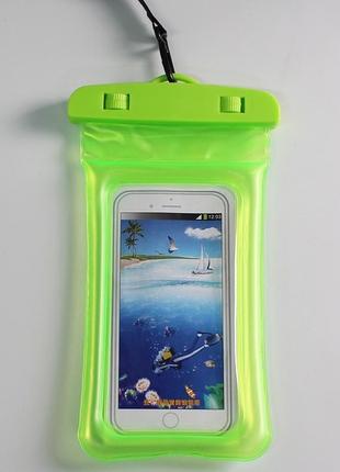 Waterproof case зеленого кольору1 фото