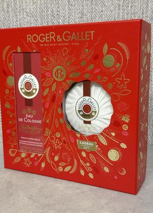 Roger & gallet jean marie farina подарочный набор унисекс (оригинал)1 фото