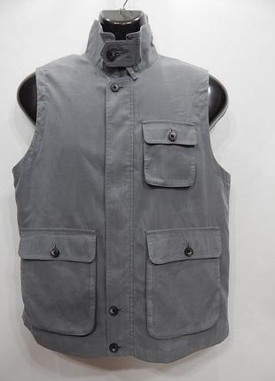 Жилет мужской демисезонный тонкий carvinia lozza р.50 236gml (только в указанном размере, только 1 шт)