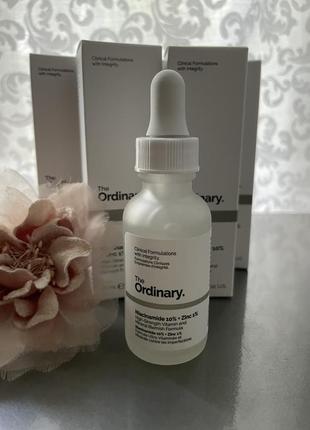 Сыворотка для лица с ниацинамидом и цинком the ordinary niacinamide 10% + zinc pca 1%2 фото